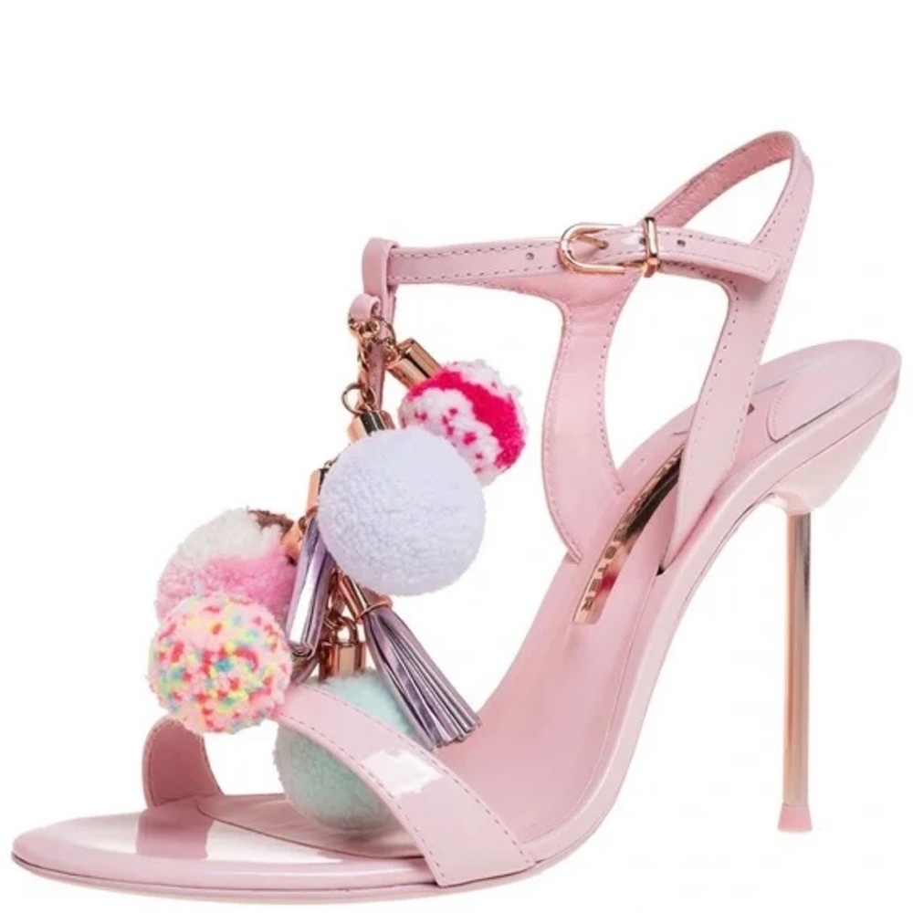Sophia Webster Pom Pom heels. In great condition. Still with box and dust bag